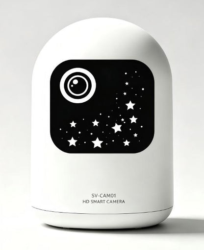 SV-CAM01 HD Smart Security Camera, Indoor WiFi Surveillance Camera, Two-Way Audio, Motion Detection, Infrared Night Vision, Home Baby & Pet Monitor Camera
