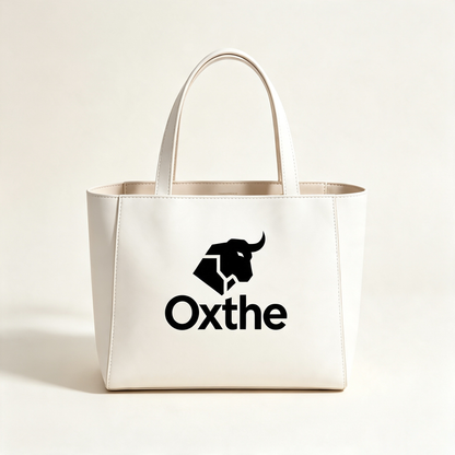 Oxthe Women's Large‑Capacity Tote Handbag, Premium Vegan Leather Top‑Handle Shoulder Purse, Stylish Daily Work Shopping Carry Bag