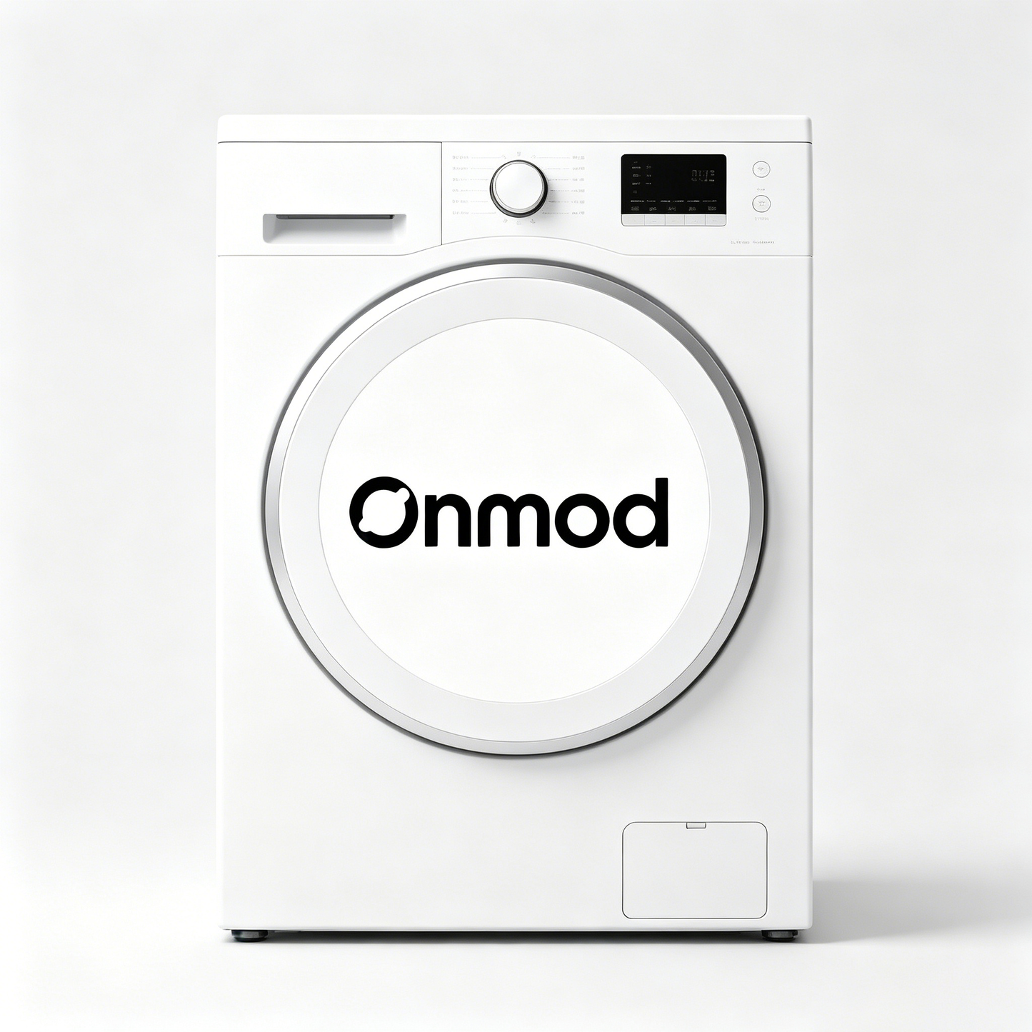 Onmod Front Load Washing Machine, Compact High Efficiency Laundry Washer with Multiple Washing Modes, Digital Control & Low Noise Household Clothes Washer for Apartment & Family Use