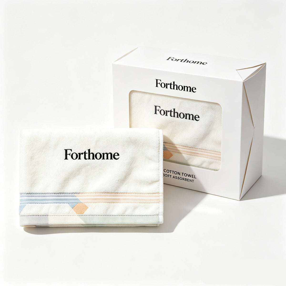 Forthome Soft Absorbent Bath Towel, Quick Drying Plush Towel for Bathroom, Home Daily Use Shower Towel for Men and Women