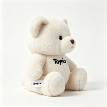 Toynice Sitting Teddy Bear Plush Toy, Soft Cuddly Stuffed Animal Bear Doll, Premium Gift-Packed Plush for Kids Adults