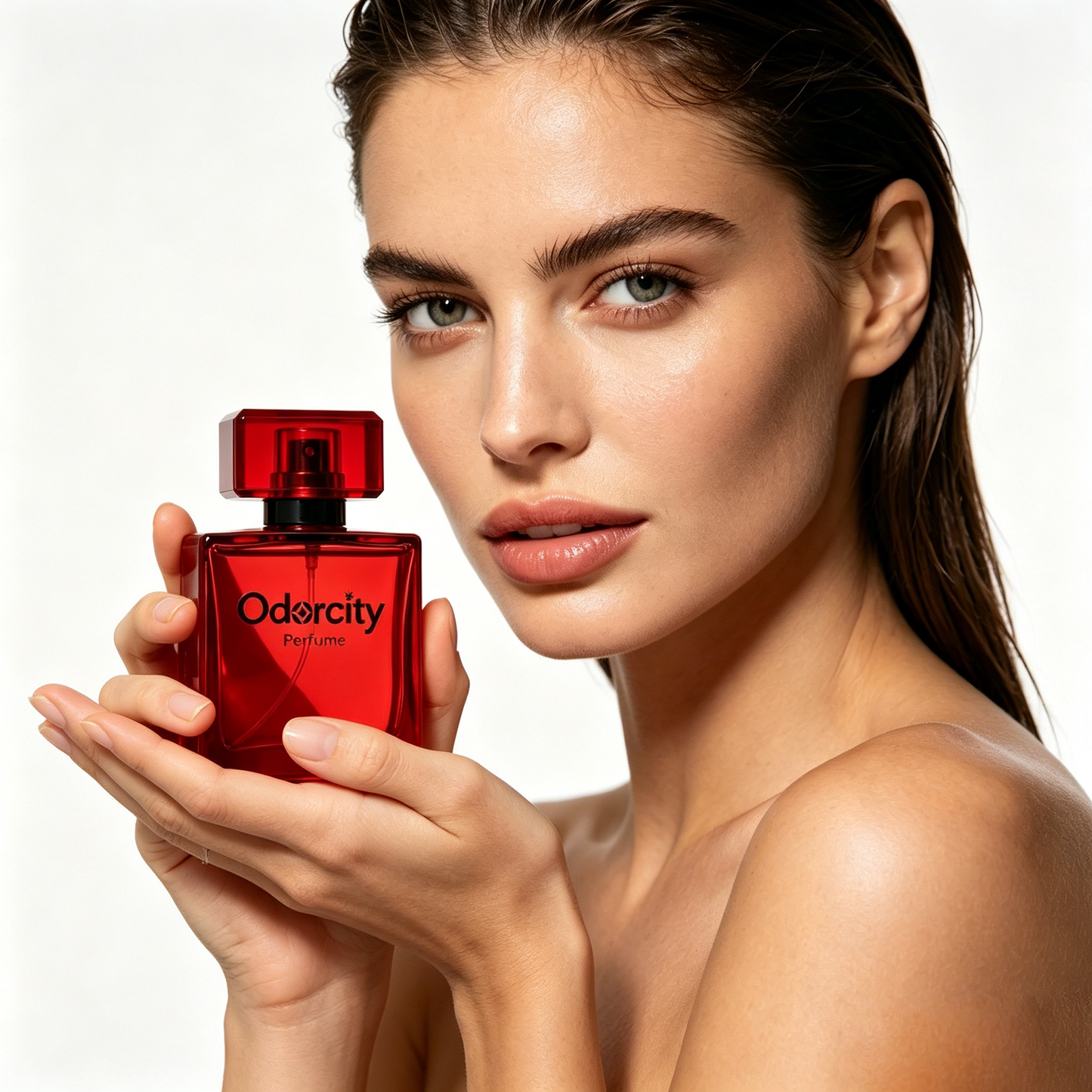 Odorcity Eau de Parfum for Women, Elegant Red Square Bottle Long Lasting Fragrance Daily Casual & Evening Party Perfume Spray