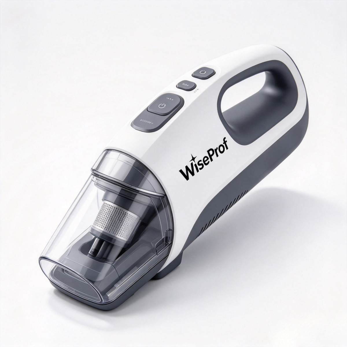 WiseProf Handheld Vacuum Cleaner, Cordless Portable Hand Vacuum for Home Car, Rechargeable Hand Vac with Strong Suction for Dust Pet Hair Debris