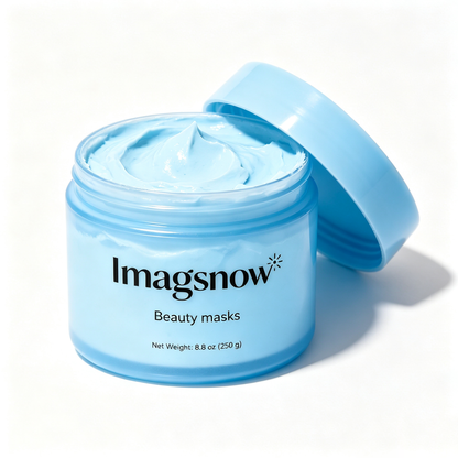 Imagsnow Hydrating Cream Facial Mask Deep Moisturizing Skin Repair Clay Mask Soothes Dry Sensitive Skin Facial Treatment Mask For All Skin Types