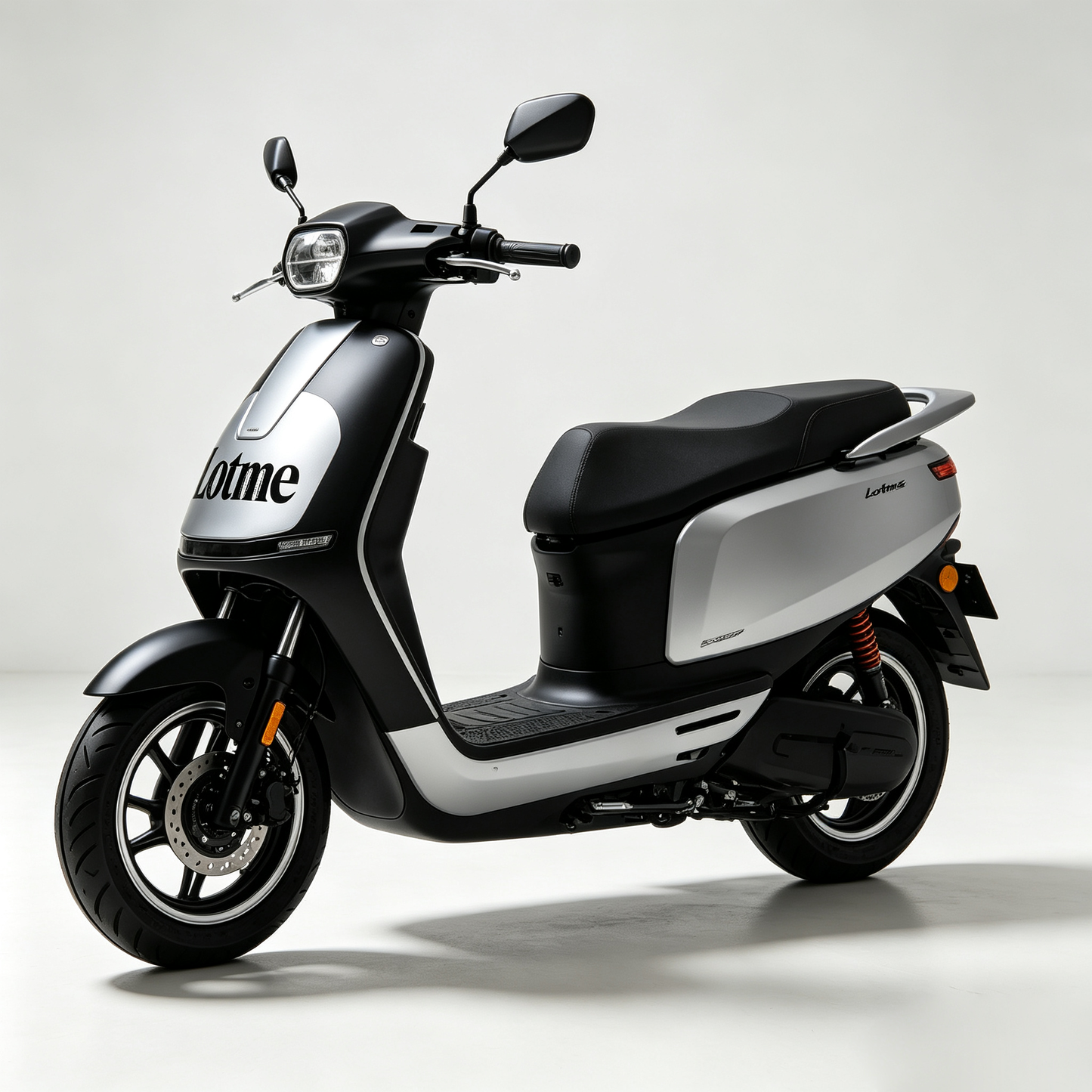 Lotme Classic Electric Scooter Moped, Eco-Friendly Energy-Saving Commuter E-Bike, Comfort Seat Urban Short Trip Electric Motorcycle, Stable Shock Absorption Design for Daily City Travel, Lightweight Low-Consumption Electric Motorbike