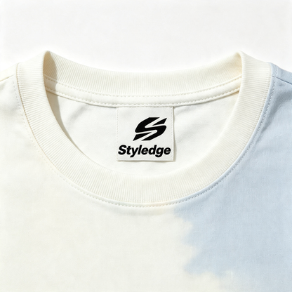 Styledge Tie‑Dye Short‑Sleeve T‑Shirt, Casual Crew Neck Soft Lightweight Everyday Tee, Unisex Relaxed‑Fit Top