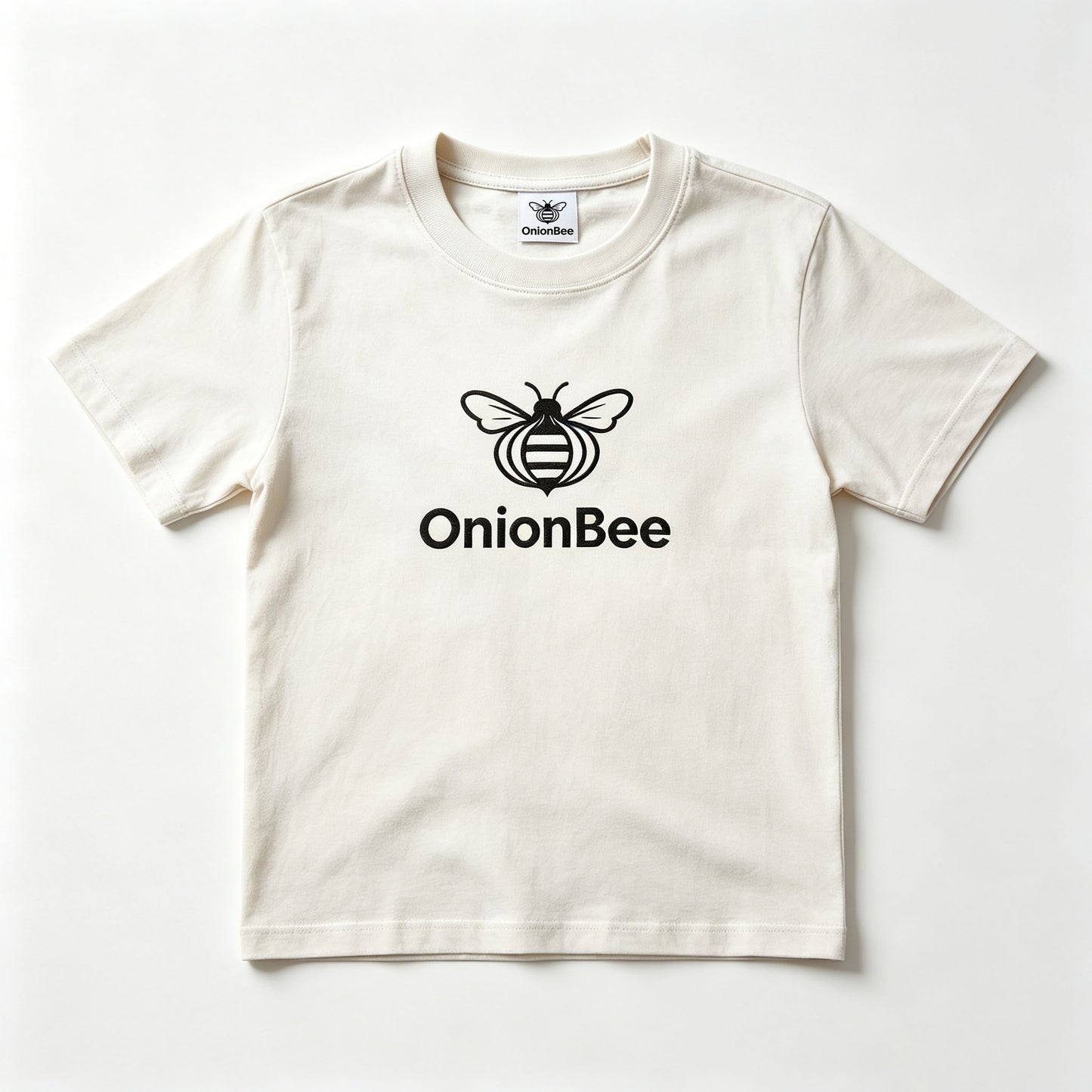 OnionBee Crew Neck Short‑Sleeve T‑Shirt, Soft Premium Cotton Casual Graphic Tee Daily Wear