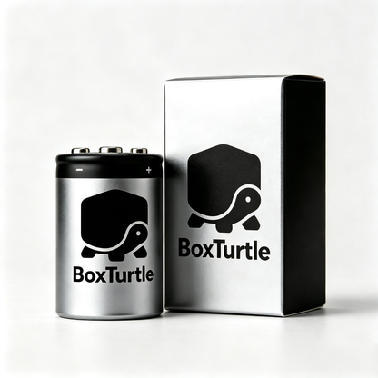 BoxTurtle D‑Cell Alkaline Batteries, Long‑Lasting High Performance Replacement Battery, Leak‑Proof Design for Household & Electronic Devices