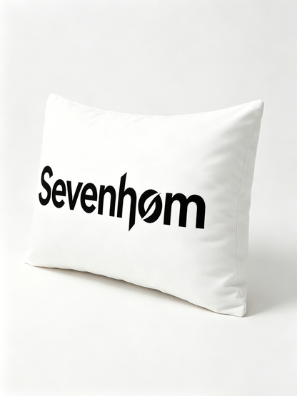 【Sevenhom Logo Throw Pillow】—— Simple Style for Cozy Living