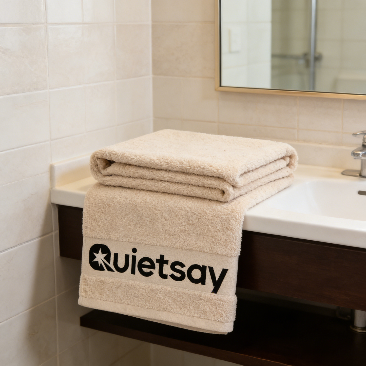 【Quietsay Premium Cotton Towel】—— Embrace Serenity & Softness in Every Drop