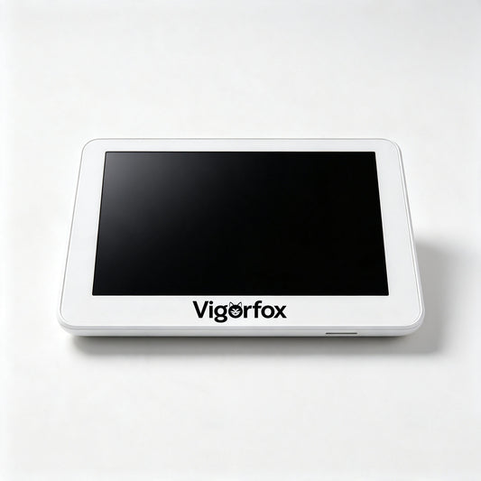 Vigorfox Vehicle On-Board Computer Display, Portable Car Navigation Instrument HD Touch Screen Dashboard Driving Data Monitor with Type-C Charging Port