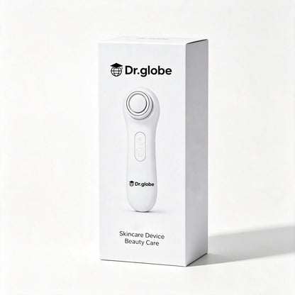 Dr.globe Multifunctional Facial Massager, Handheld Skin Care Beauty Machine for Boosting Serum Absorption, Rechargeable Home Spa Device