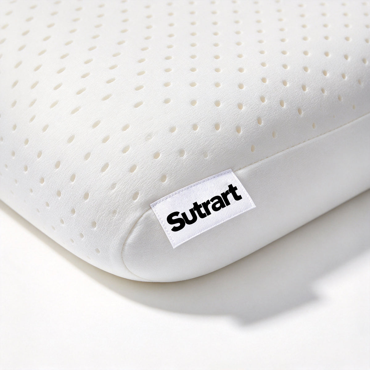 Sutrart Butterfly Shape Latex Pillow, Breathable Neck Support Pillow for Sleeping, Relief Neck Pain for Side Back Sleepers