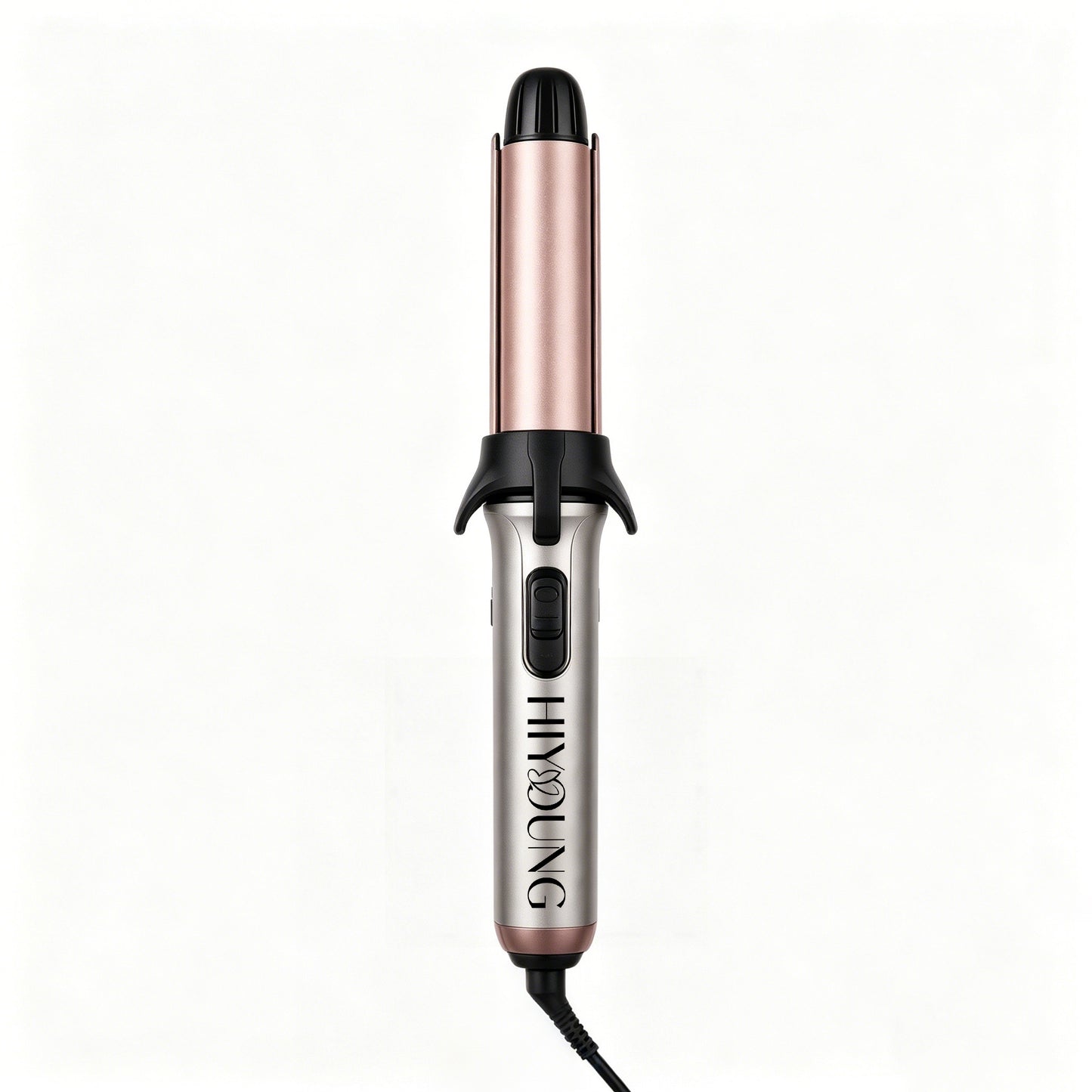 HIYOUNG Professional Hair Curling Iron - 1.25" Ceramic Tourmaline Barrel, Fast Heat & Anti-Scald Design, Auto Shutoff, Perfect for Long-Lasting Beach Waves & Curls