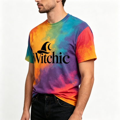 【Witchic Tie Dye Short Sleeve T-shirt】—— Stylish Choice of Fashion & Comfort
