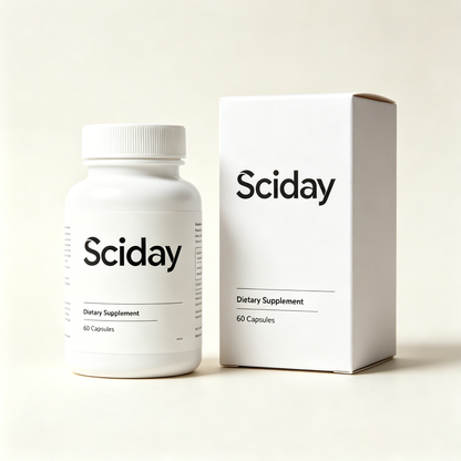 Sciday Daily Dietary Supplement Capsules, Natural Wellness Support Supplement, Easy Swallow Capsule Health Supplement for Men Women Daily Nutritional Support