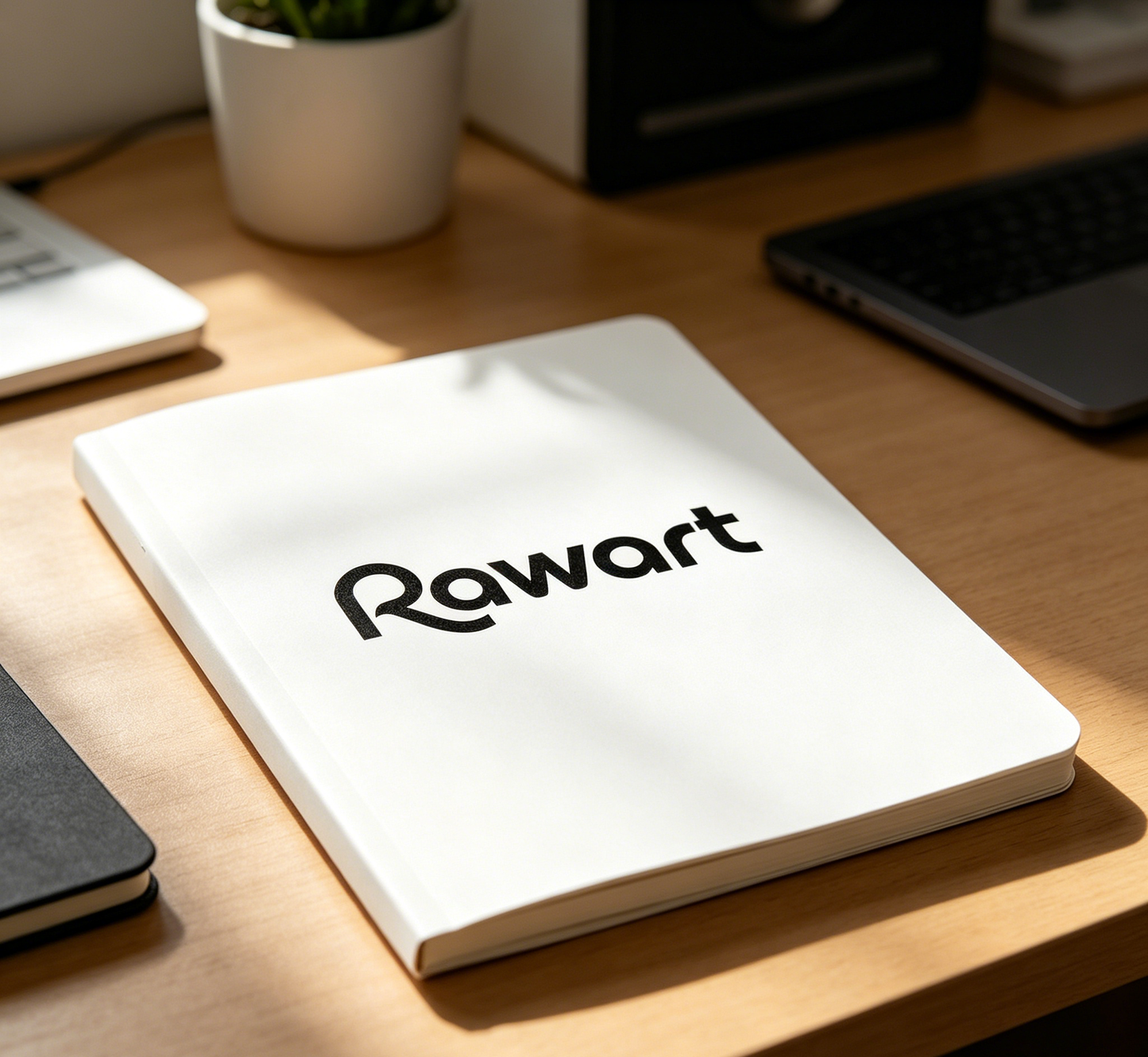 Rawart Softcover Notebook, Thick Lined Paper, Aesthetic Journal for Note Taking, Planner, School, Office & Travel
