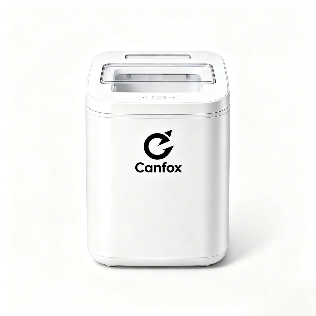 Canfox Countertop Ice Maker, Portable Automatic Ice Making Machine, Fast Ice Cube Maker for Home Kitchen, Bar, RV, Camping & Party