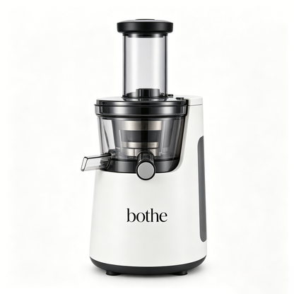 bothe Slow Masticating Juicer, Cold Press Electric Juice Extractor, Quiet Motor, High Juice Yield for Fruits & Vegetables, Easy to Clean
