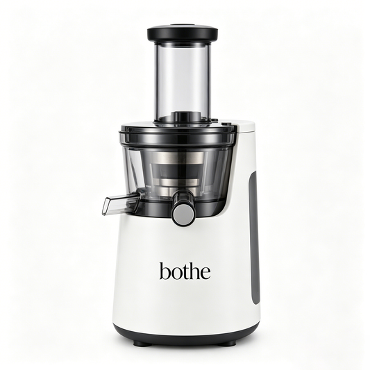 bothe Slow Masticating Juicer, Cold Press Electric Juice Extractor, Quiet Motor, High Juice Yield for Fruits & Vegetables, Easy to Clean
