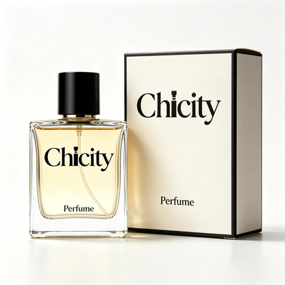 Chicity Eau de Toilette, Long Lasting Woody Citrus Cologne, Classic Clean Scent Fragrance for Daily Work Dating, Luxury Glass Bottle Perfume