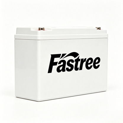 Fastree Sealed Lead Acid Rechargeable Battery, Maintenance-Free Deep Cycle Storage Battery, Stable Power Supply for Solar Panel, UPS, RV, Lawn Mower, Emergency Backup Power