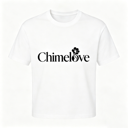 【Chimelove Logo Print T-Shirt】—— Minimalist Style & Daily Comfort