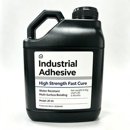 Industrial Adhesive ZF-01, 4.5kg High Strength Fast Curing Multi-Surface Heavy Duty Glue, Waterproof Industrial Adhesive for Metal, Plastic, Wood, Ceramic & Composite Materials