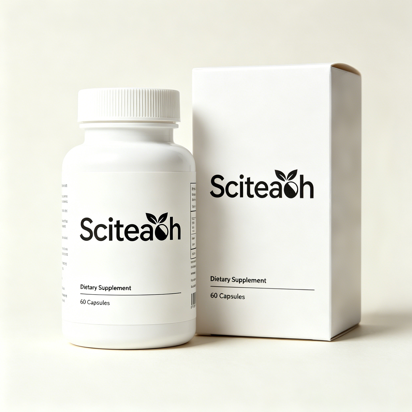 Sciteaoh Daily Wellness Dietary Supplement, Natural Herbal Formula, Support Overall Body Health, Non-GMO, Easy to Swallow Capsules