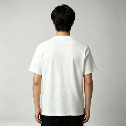 Byinin Soft Breathable Cotton T-Shirt for Men, Comfort Loose Short Sleeve Basic Tee Daily Casual & Athletic Wear