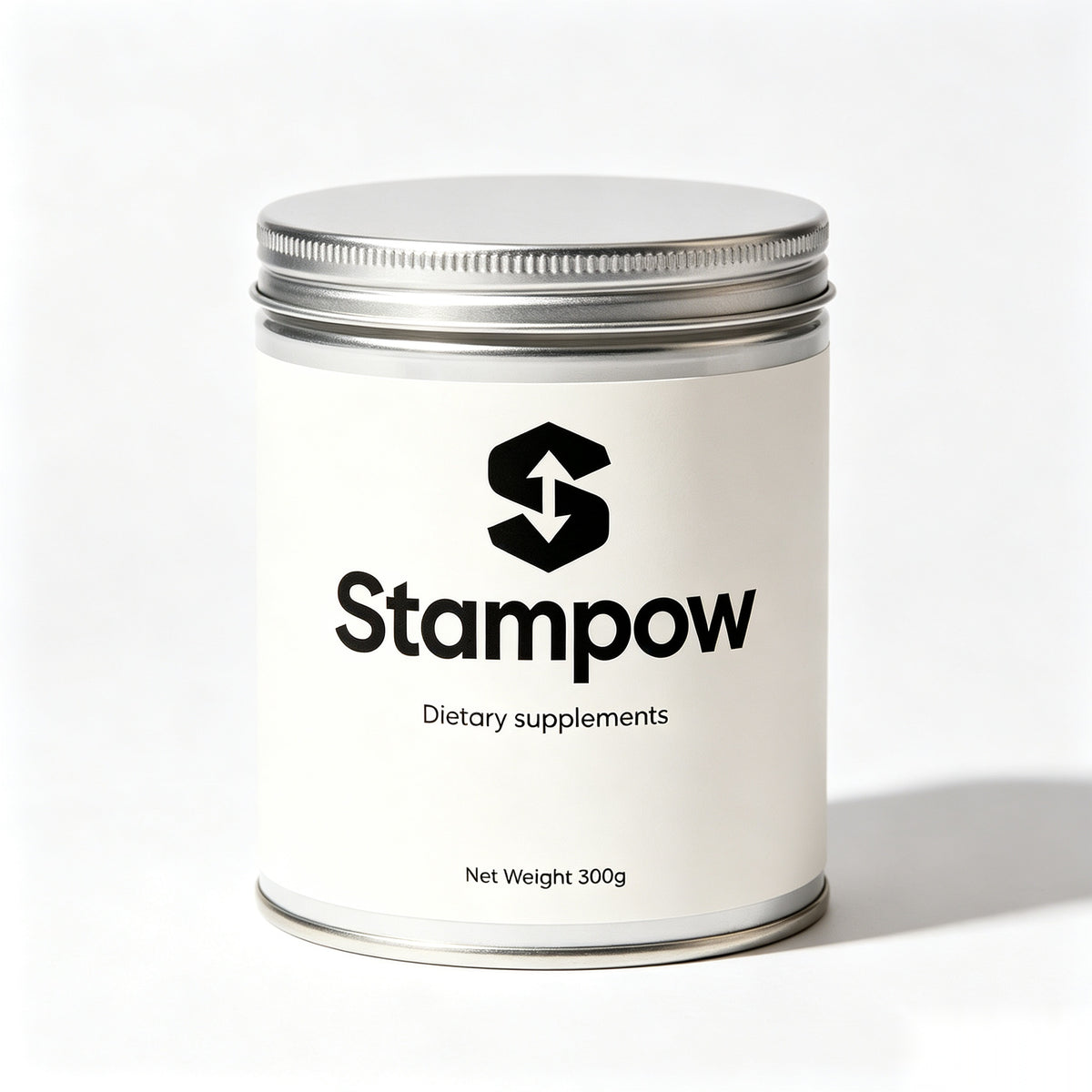 Stampow Dietary Supplements 300g, Premium Granular Nutritional Supplement, Daily Wellness Support for Adults, Sealed Metal Canister with Gift Box