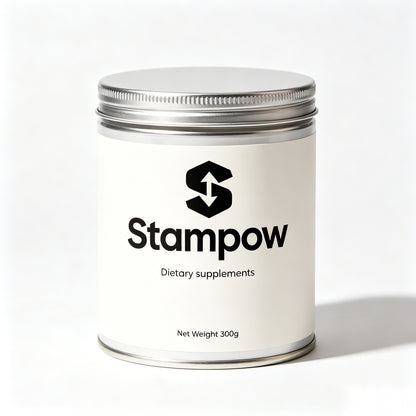 Stampow Dietary Supplements 300g, Premium Granular Nutritional Supplement, Daily Wellness Support for Adults, Sealed Metal Canister with Gift Box