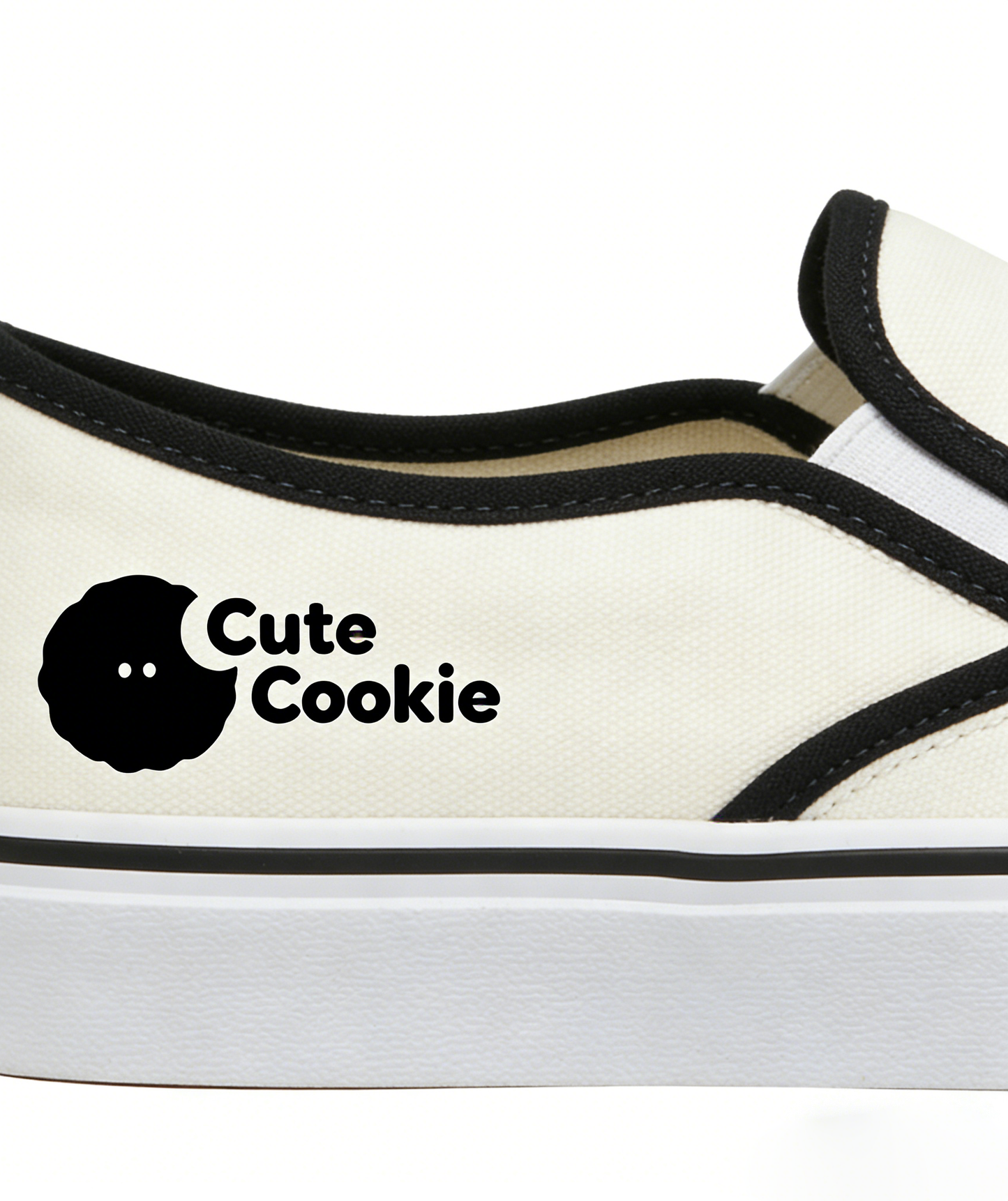 【Cute Cookie Shoes】—— Casual & Playful Slip-On Sneakers
