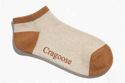 【Cragoose Two-Tone Ankle Socks】—— Comfort & Style for Everyday Wear