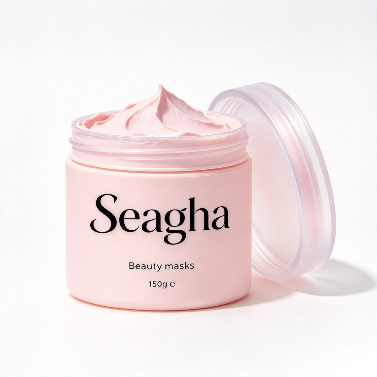 Seagha Beauty Mask, Skin Brightening & Refreshing Facial Mask, Soft Cream Mask for At-Home Facial Treatment 150g