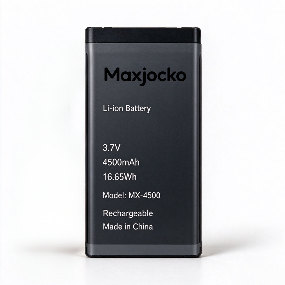 Maxjocko Rechargeable Lithium-Ion Battery Pack MX-4500, 3.7V 4500mAh High Capacity Replacement Li-ion Battery for Compatible Electronic Devices