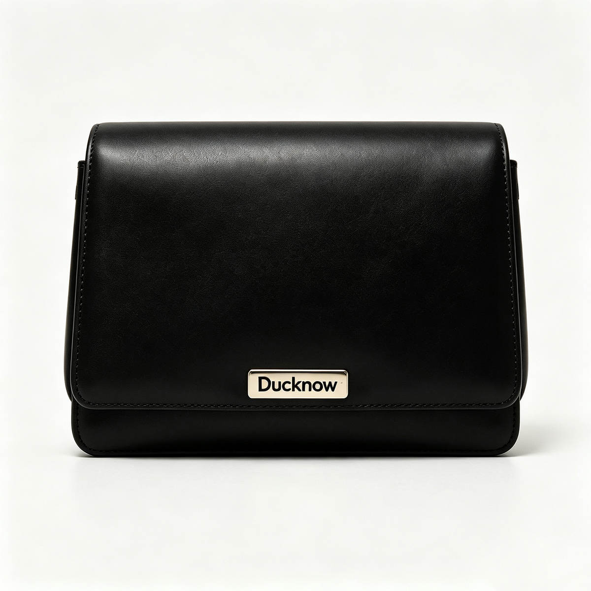 Ducknow Women Crossbody Shoulder Handbag, Classic Faux Leather Flap Purse, Elegant Daily Casual Ladies Satchel Bag for Work Dating Travel