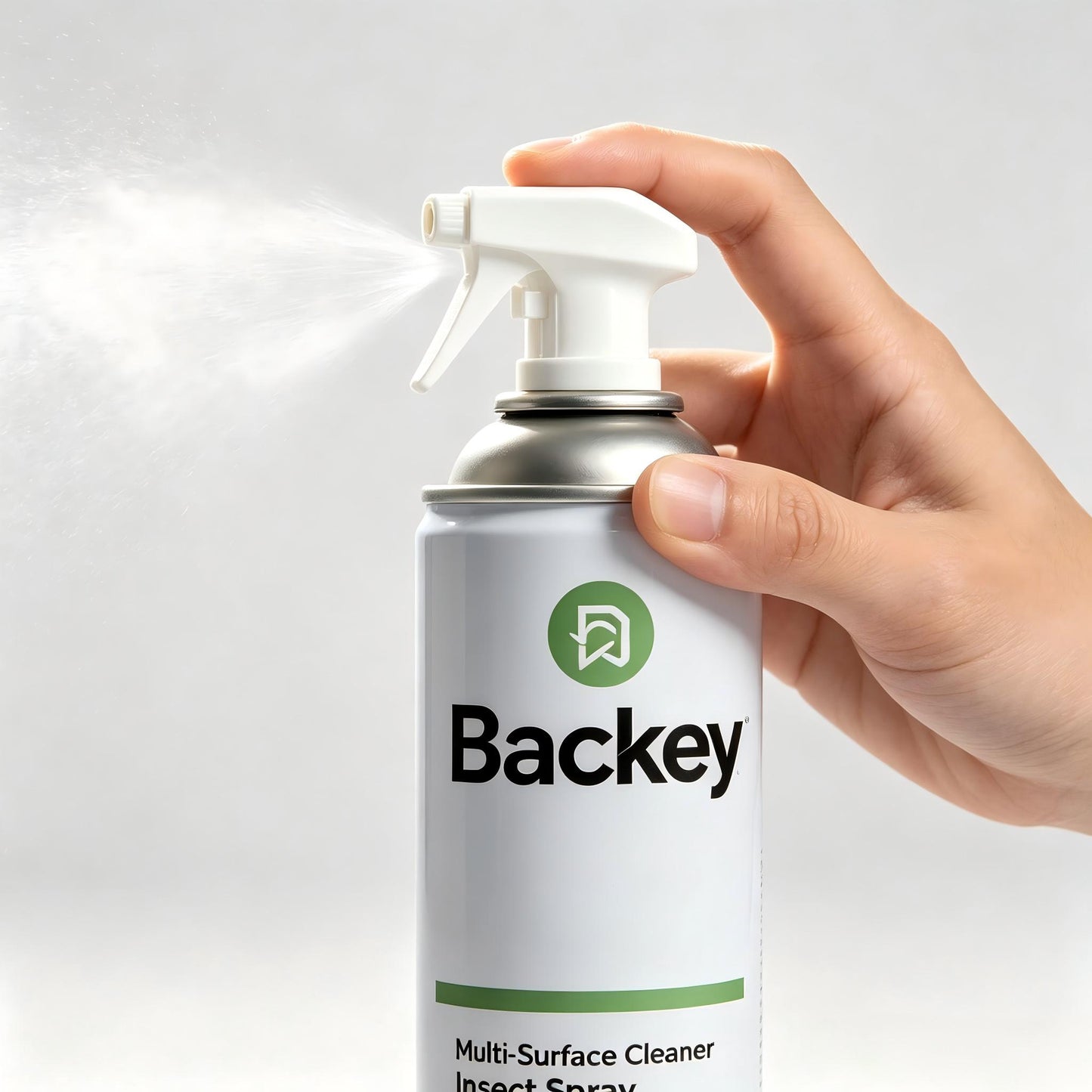 Backey Multi-Surface Insecticides Spray, Fast Acting Indoor Bug Killer, Fresh Scent Insect Repellent for Home Kitchen Bedroom, 500ml