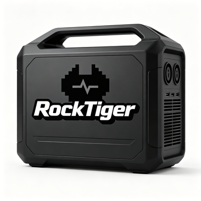 RockTiger Portable Power Station, 1000W Outdoor Solar Generator, Multi-Output Emergency Power Supply for Camping, RV, Home Backup, Blackout