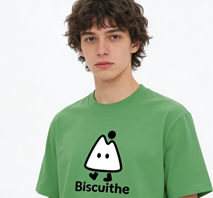 【Biscuithe T-shirts】—— Casual Style with Playful Charm