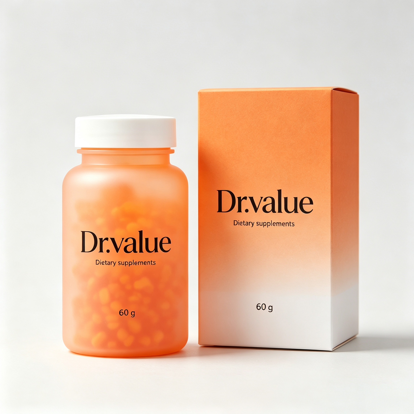 Dr.value Natural Oral Granule Dietary Supplements, Plant-Based Gentle Daily Nutrition Support, Wellness Immune Support Supplement for Daily Health Care