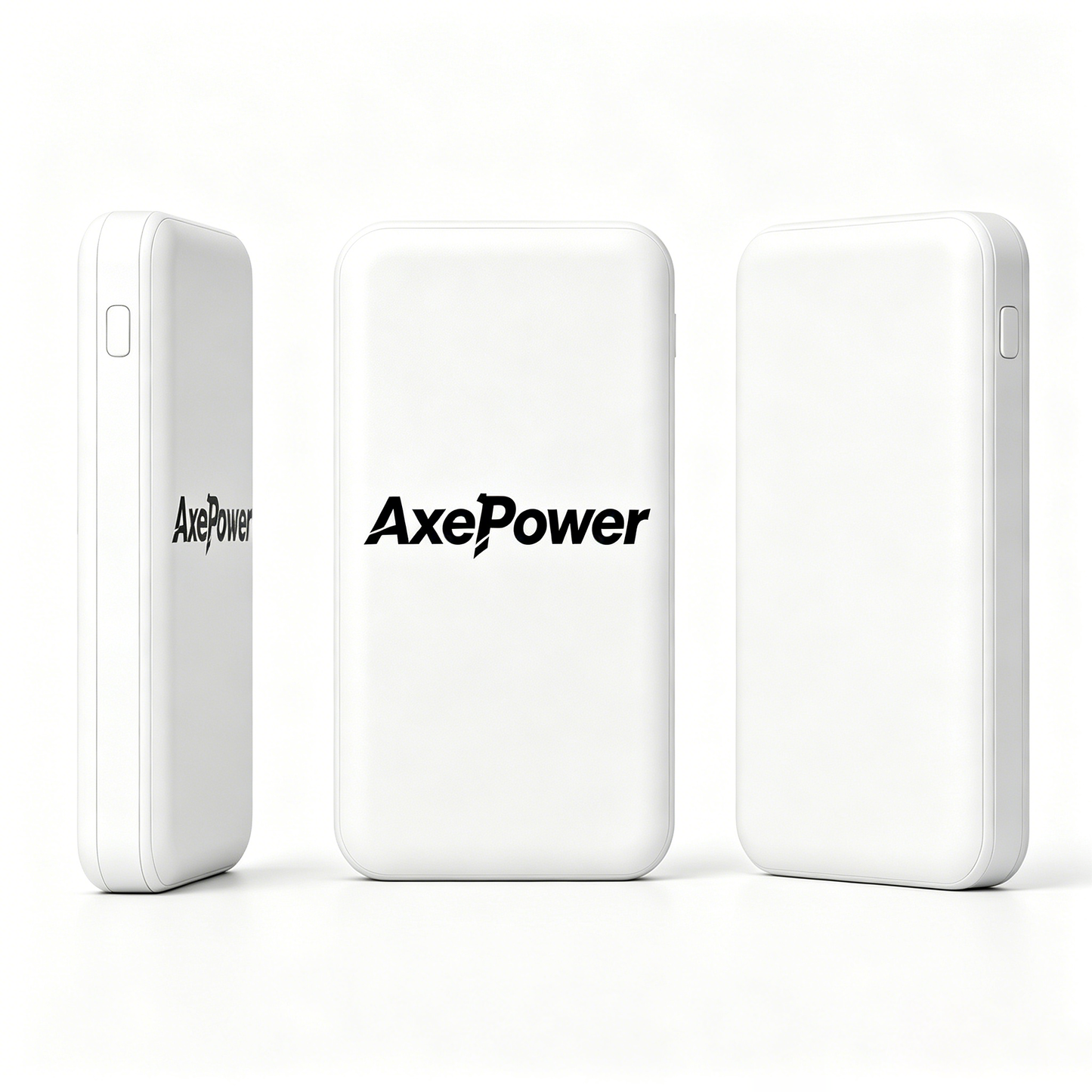 AxePower Slim Portable Charger, Pocket Mini Power Bank, Lightweight External Battery Pack, Compact Travel Backup Charger