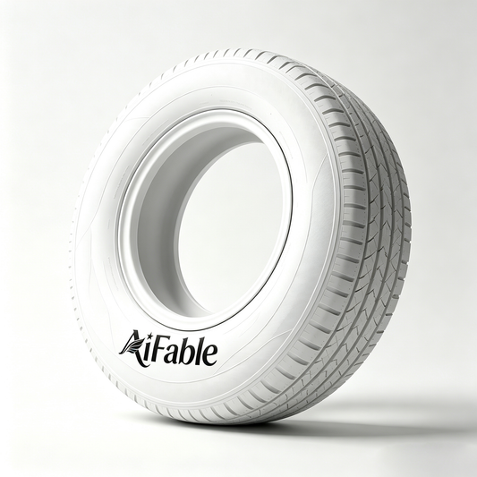 AiFable Car Tire, High Traction Passenger Vehicle Tire, Anti-Slip Quiet Rubber Tire for Daily Highway & City Driving