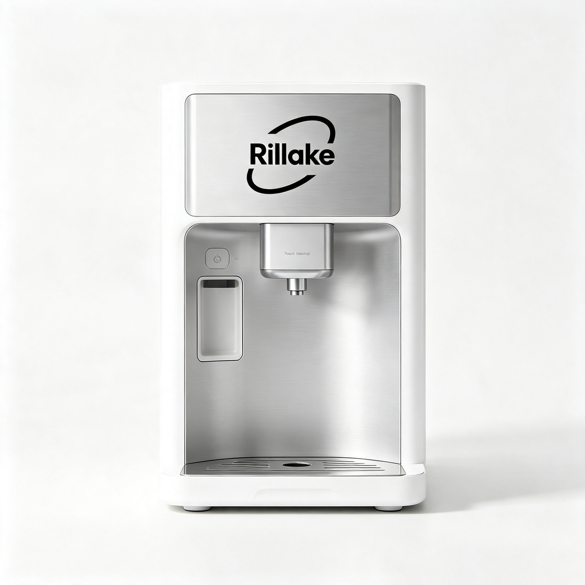 Rillake Countertop Drinking Fountain, Quick‑Dispense Water Dispenser, Splash‑Proof Desktop Water Machine, Easy‑to‑Clean Stainless‑Steel Inner Tank for Home, Office & Dorm Use