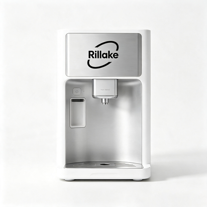 Rillake Countertop Drinking Fountain, Quick‑Dispense Water Dispenser, Splash‑Proof Desktop Water Machine, Easy‑to‑Clean Stainless‑Steel Inner Tank for Home, Office & Dorm Use