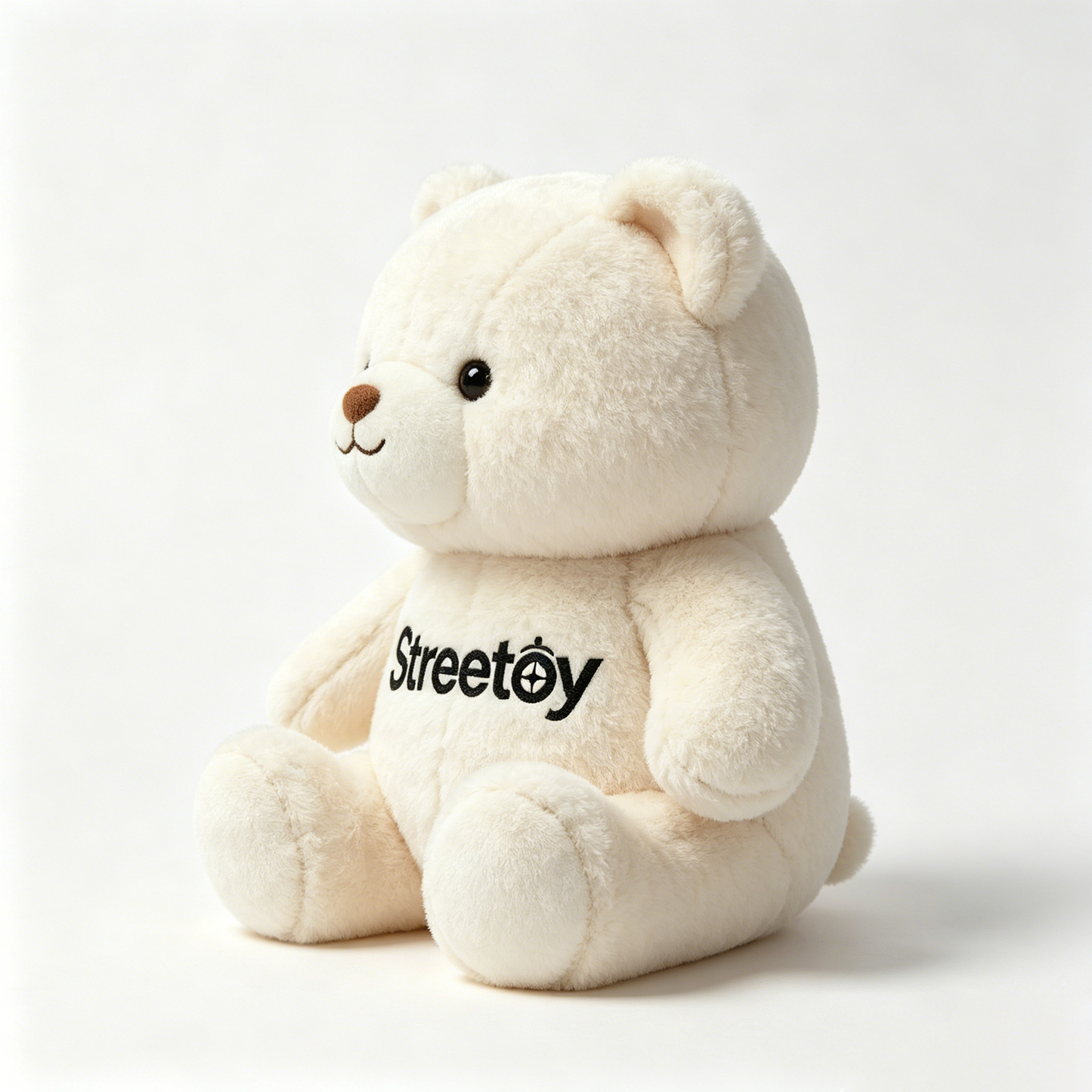 Streetoy oft Teddy Bear Stuffed Animal - Cute Cream Plush Bear, Cozy Plushie for Kids & Adults, Perfect Gift for Birthdays & Holidays