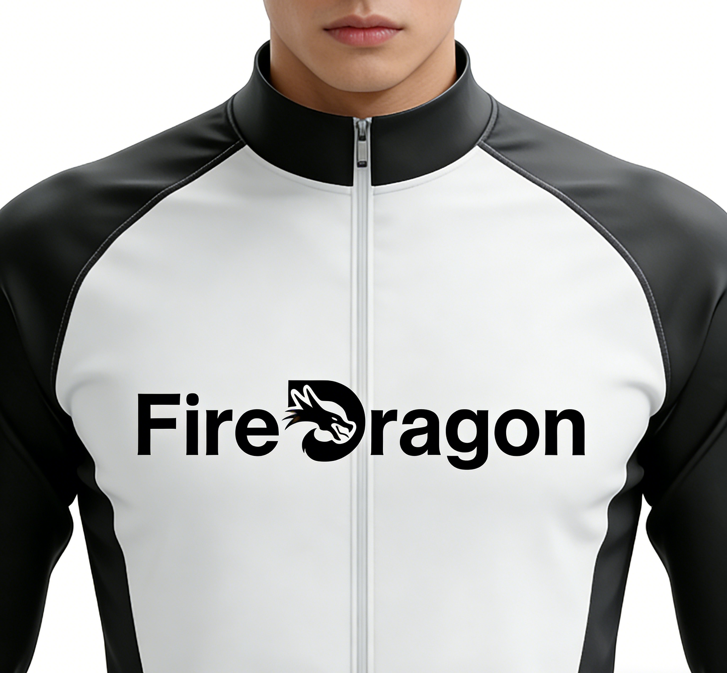 【FireDragon Color-Block Track Jacket】—— Your Go-To for Sporty & Casual Style