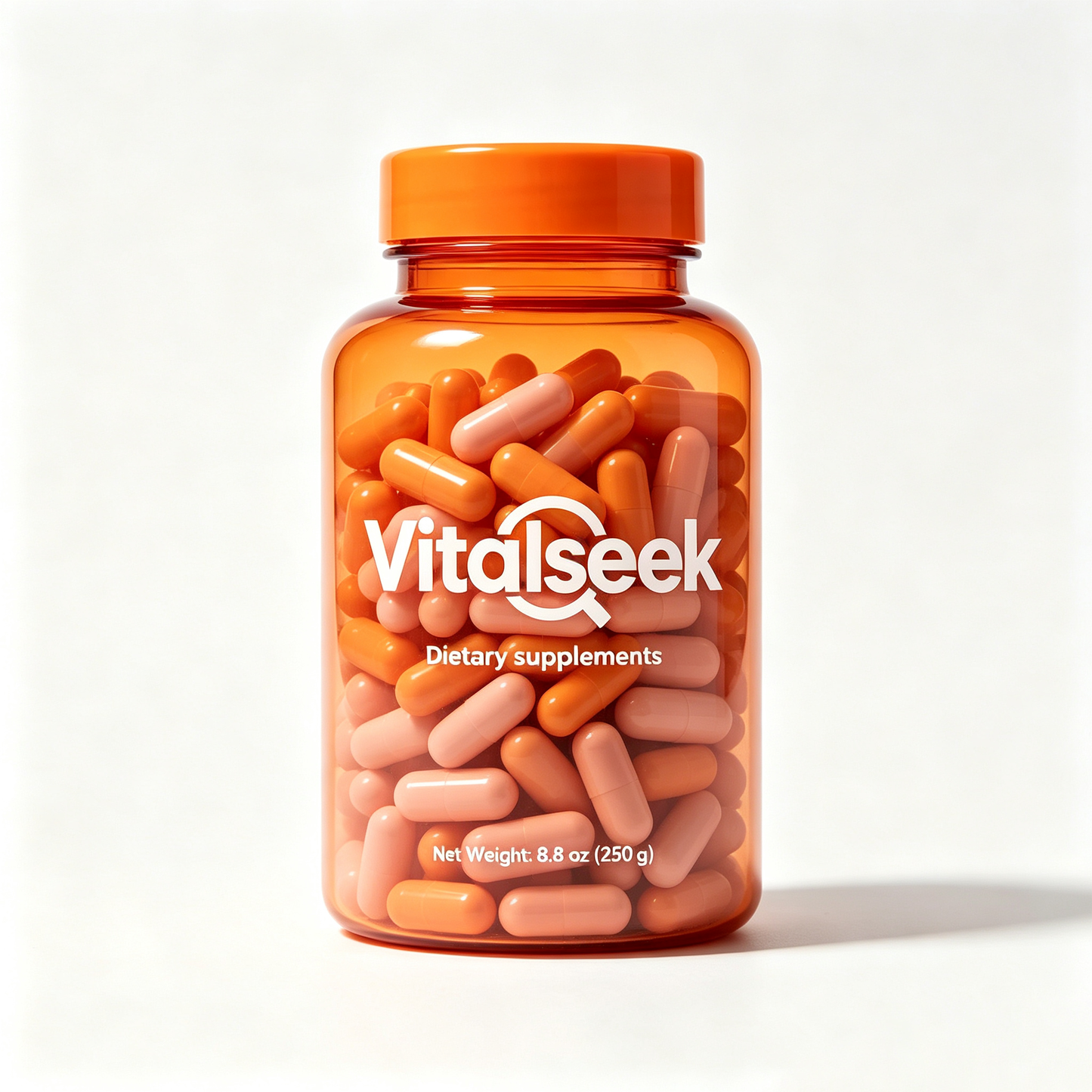 Vitalseek Daily Wellness Dietary Supplement Capsules, Premium All-Round Support Health Capsules, Easy-to-Swallow Vegetarian Capsules