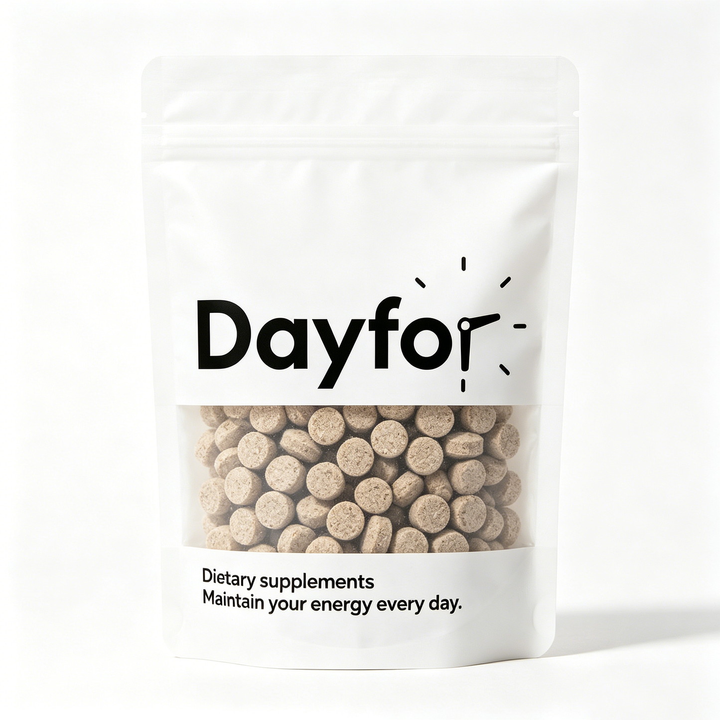 Dayfor Daily Energy Boost Dietary Supplements - Sustained All-Day Vitality, Natural Formula for Focus & Stamina, 30-Day Supply