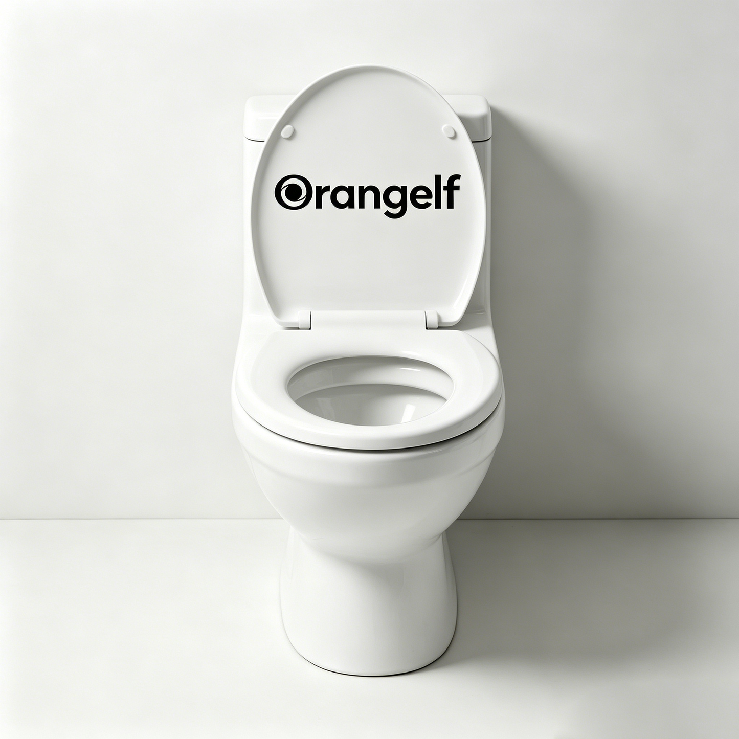 Orangelf One-Piece Toilet, 1.28 GPF High Efficiency Flush, Comfort Height Elongated Bowl, Soft Close Seat, Modern White Ceramic Toilet for Bathroom, Standard Size, Easy Installation